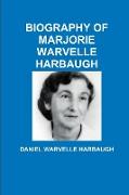 BIOGRAPHY OF MARJORIE WARVELLE HARBAUGH