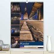Münster - stimmungsvoll und harmonisch (Premium, hochwertiger DIN A2 Wandkalender 2023, Kunstdruck in Hochglanz)