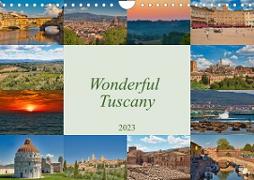 Wonderful Tuscany (Wall Calendar 2023 DIN A4 Landscape)