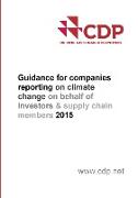 CDP's Guidance for Companies Reporting on Climate Change on Behalf of Investors & Supply Chain Members (2015)