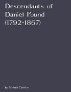 Descendants of Daniel Pound (1792-1867)