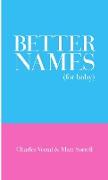 Better Names (for baby)