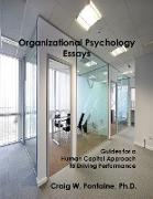 Organizational Psychology Essays