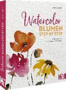 Watercolor Blumen Step by Step