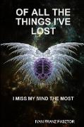 Of All The Things I've Lost