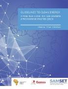 Guidelines for clean energy , Sub Saharan Africa