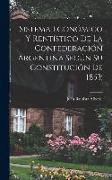 Sistema económico y rentístico de la Confederación argentina según su constitución de 1853