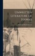 Unwritten Literature of Hawaii