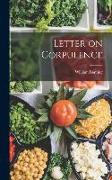 Letter on Corpulence