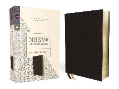 NRSVue, Holy Bible with Apocrypha, Journal Edition, Leathersoft, Black, Comfort Print