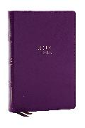 KJV Holy Bible: Compact Bible with 43,000 Center-Column Cross References, Purple Leathersoft w/ Thumb Indexing (Red Letter, Comfort Print, King James Version)