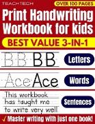 Print Handwriting Workbook for Kids