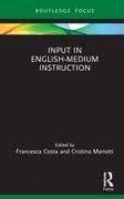 Input in English-medium Instruction