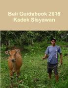 Bali Guidebook 2016