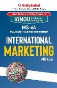 MS-64 International Marketing