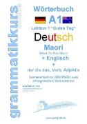 Wörterbuch A1 Deutsch-Maori-Englisch