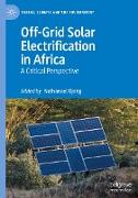 Off-Grid Solar Electrification in Africa