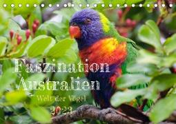 Faszination Australien - Welt der Vögel (Tischkalender 2023 DIN A5 quer)