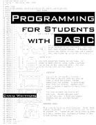 Programming for Students with BASIC