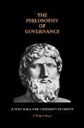 The Philosophy of Governance