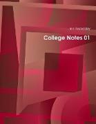 College Notes 01
