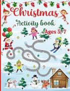 Christmas Activity Book for Kids Ages 5-7