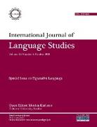 International Journal of Language Studies (IJLS) - volume 12(4)