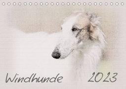 Windhunde 2023 (Tischkalender 2023 DIN A5 quer)
