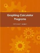 Graphing Calculator Programs