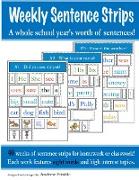 Weekly Sentence Strips