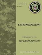 Lathe Operations - U.S. Army Repair Shop Technician Warrant Officer Advanced Correspondence Course