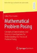 Mathematical Problem Posing