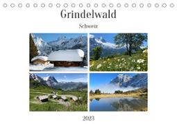 Grindelwald - Jungfrauregion Schweiz (Tischkalender 2023 DIN A5 quer)