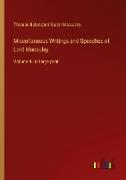 Miscellaneous Writings and Speeches of Lord Macaulay