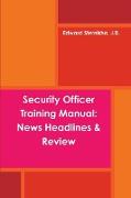 Security Officer Training Manual