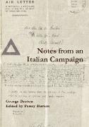 Notes from an Italian Campaign