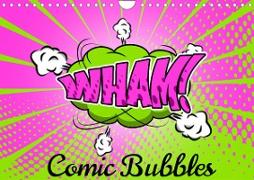 Comic Bubbles (Wandkalender 2023 DIN A4 quer)