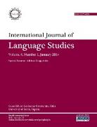 International Journal of Language Studies (IJLS) - volume 8(1)