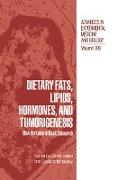 Dietary Fats, Lipids, Hormones, and Tumorigenesis