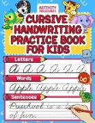 Cursive Handwriting Practice Book For Kids