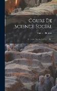 Cours De Science Social: La Science Sociale Traditionnelle