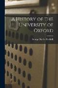 A History of the University of Oxford