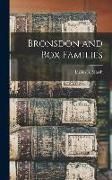 Bronsdon and Box Families