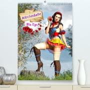 Märchenhafte Pin Ups (Premium, hochwertiger DIN A2 Wandkalender 2023, Kunstdruck in Hochglanz)