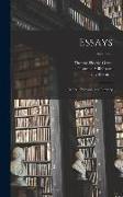 Essays: Moral, Political, and Literary, Volume 2