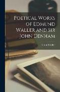 Poetical Works of Edmund Waller and Sir John Denham
