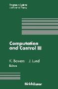 Computation and Control: Volume 3