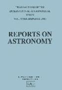 Reports on Astronomy: Transactions of the International Astronomical Union Volume Xxiia