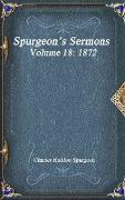 Spurgeon's Sermons Volume 18