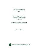 Instructor's Manual for Food Analysis: Answers to Study Questions